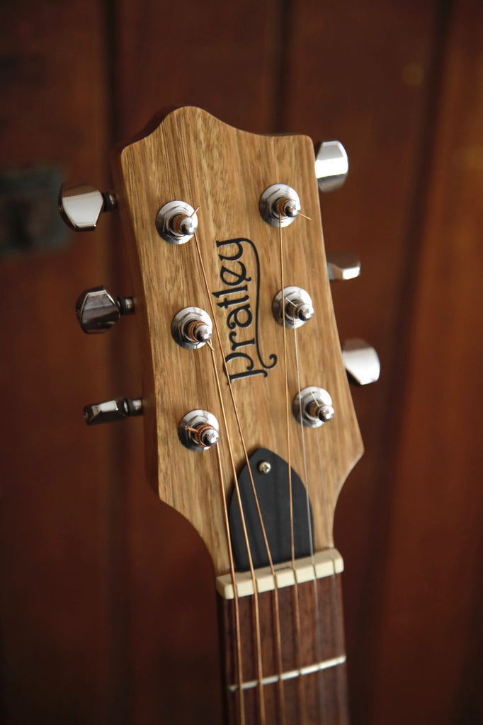 Pratley SLM-1e Bunya/Silky Oak Mini Acoustic-Electric Guitar