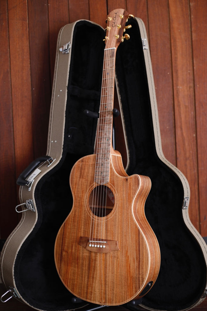 Cole Clark TL2EC All Blackwood Thinline Cutaway Acoustic-Electric Guitar