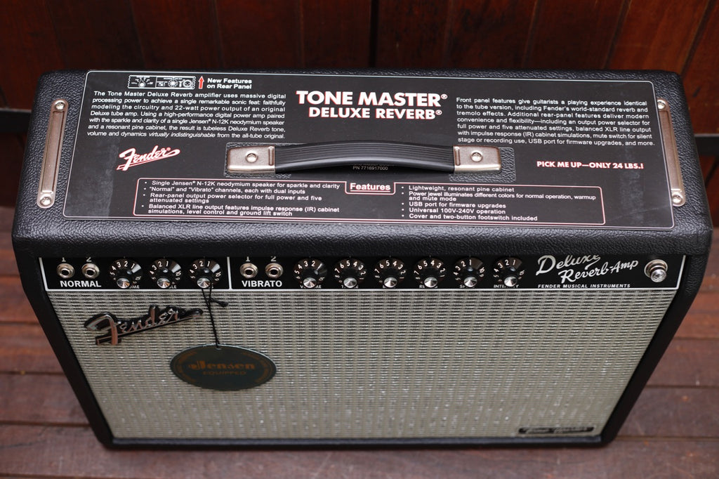 Fender Tone Master Deluxe Reverb 1x12 Guitar Combo