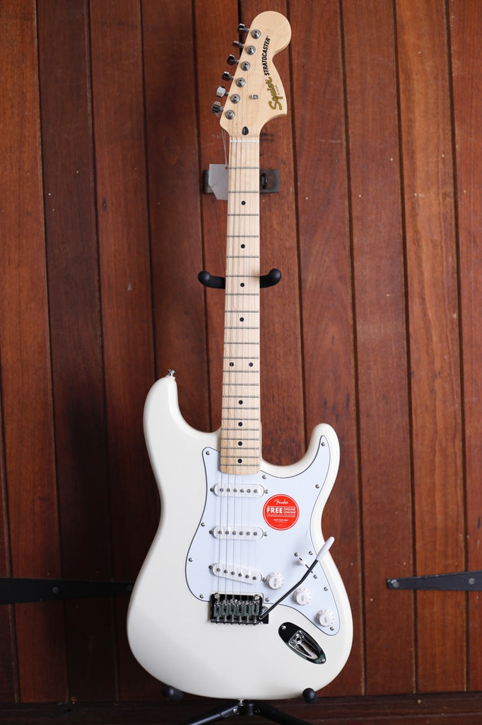 Squier Affinity Stratocaster Electric Guitar Olympic White