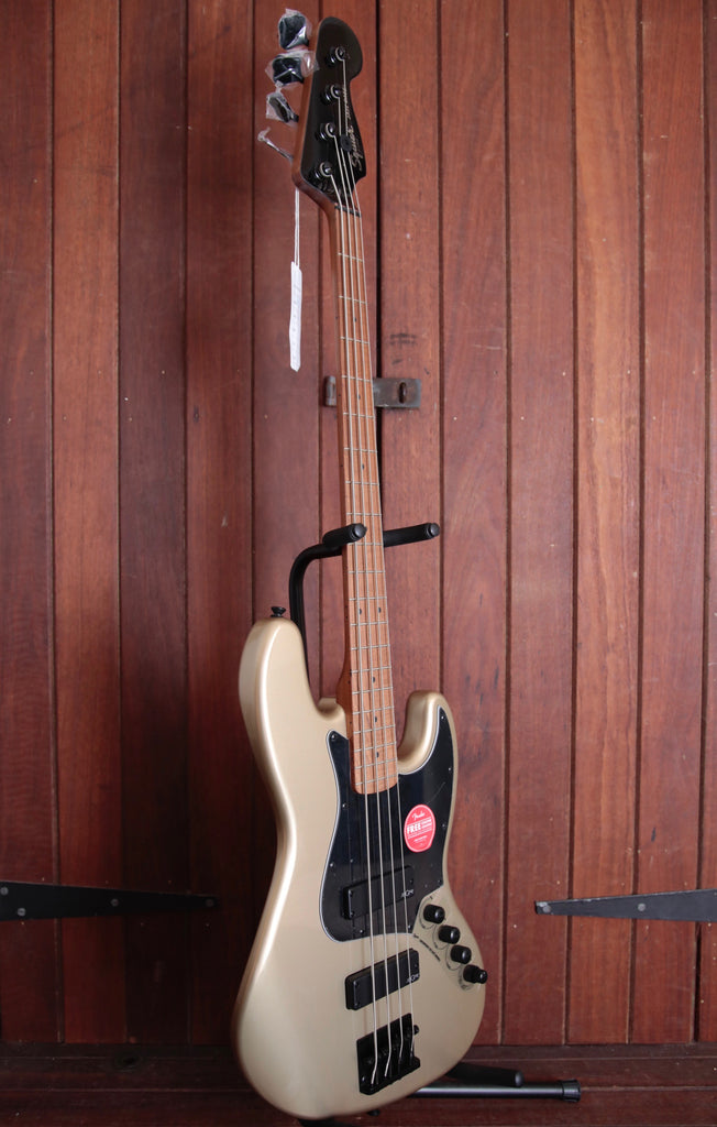 Squier Contemporary Active Jazz Bass HH Roasted Maple Neck Shoreline Gold