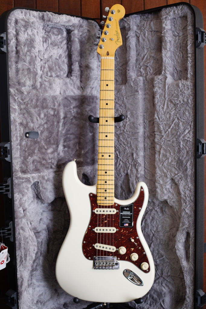 Fender American Professional II Stratocaster Olympic White Maple