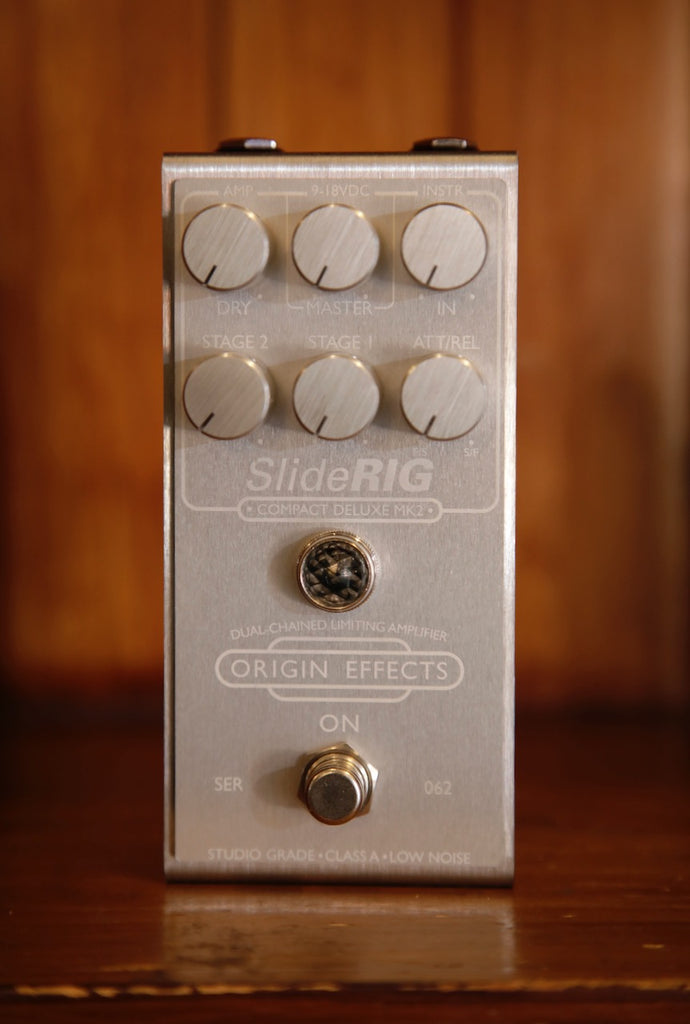 Origin Effects SlideRIG Compact Deluxe Mk2 Compressor - 10th Anniversary Laser Engraved Edition