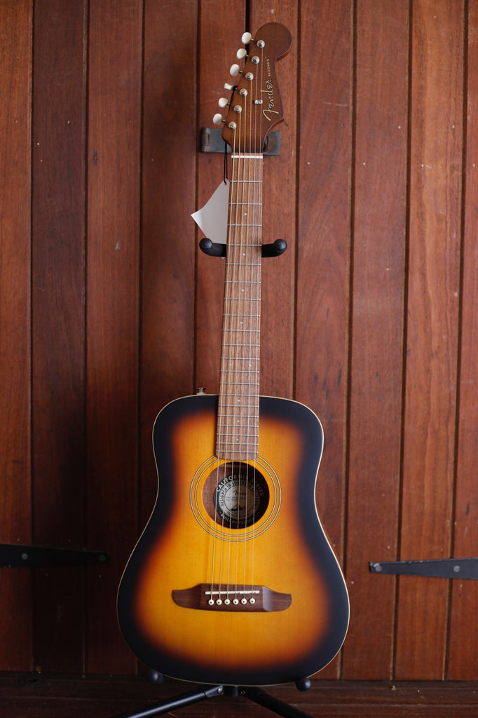 Fender California Player Redondo Mini Acoustic-Electric Sunburst