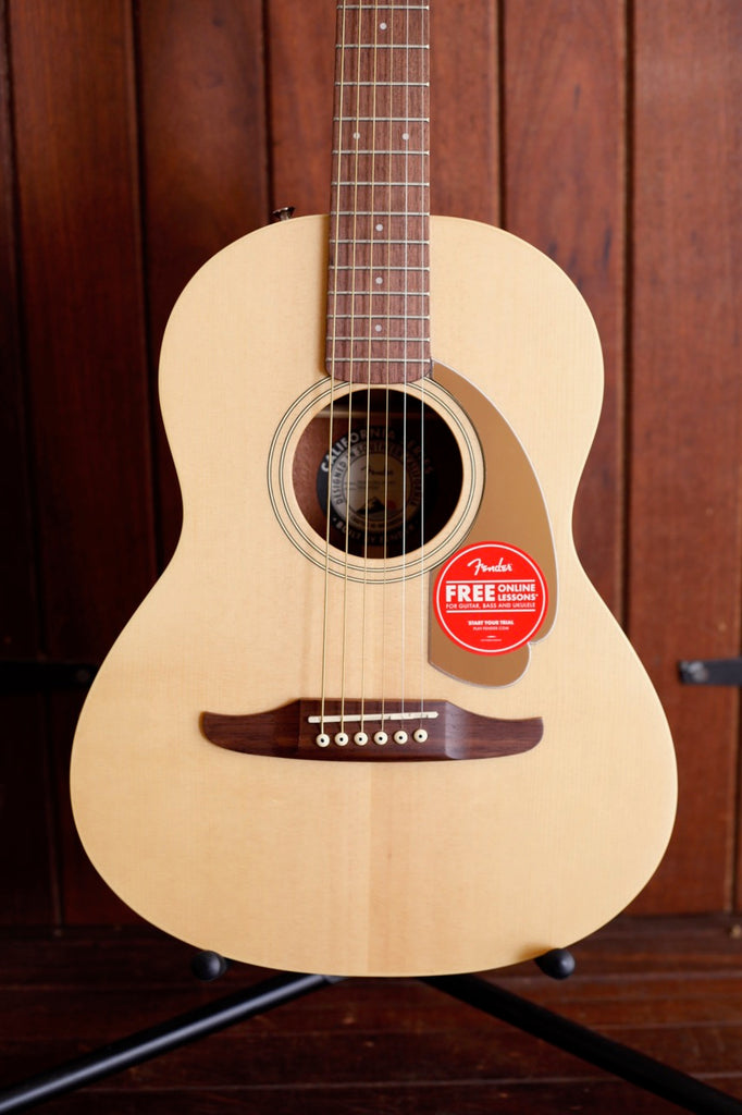 Fender California Player Sonoran Mini Acoustic Guitar Natural