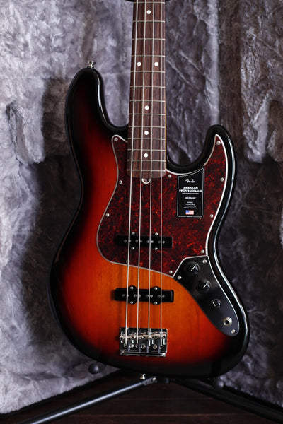 Fender American Professional II Jazz Bass 3-Tone Sunburst Rosewood