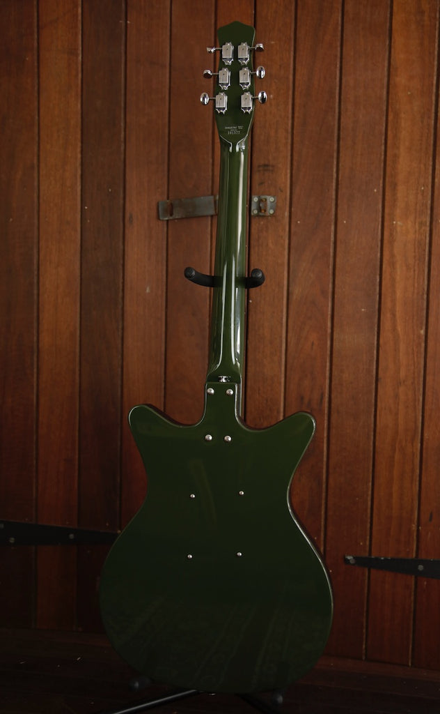 Danelectro '59M Blackout Electric Guitar Green Envy