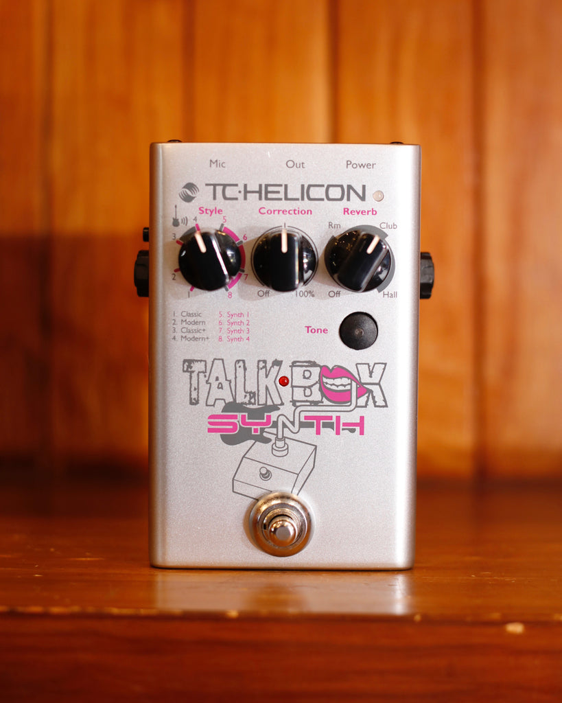 TC Helicon Talk Box Synth Pedal