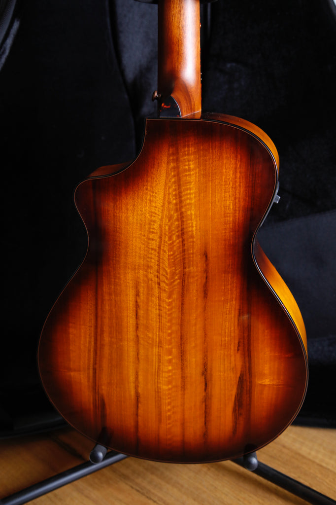 Breedlove ECO Collection Pursuit Exotic Series Companion Tiger's Eye CE Myrtlewood