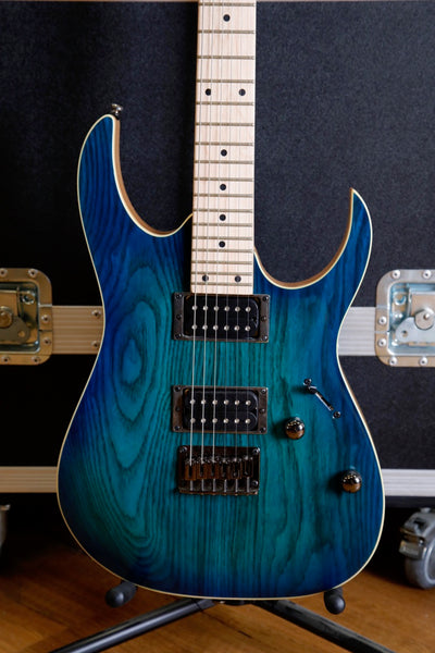 Ibanez RG421AHM Solidbody Electric Guitar Blue Moon Burst Pre-Owned