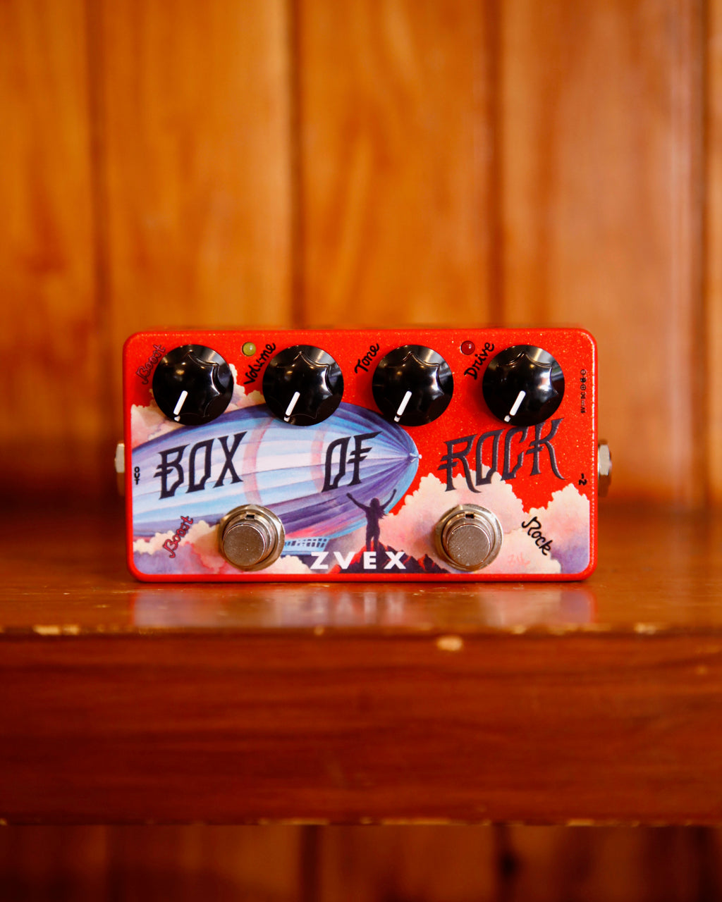 box of rock pedal ZVEX Vexter Box Of Rock Distortion Pedal