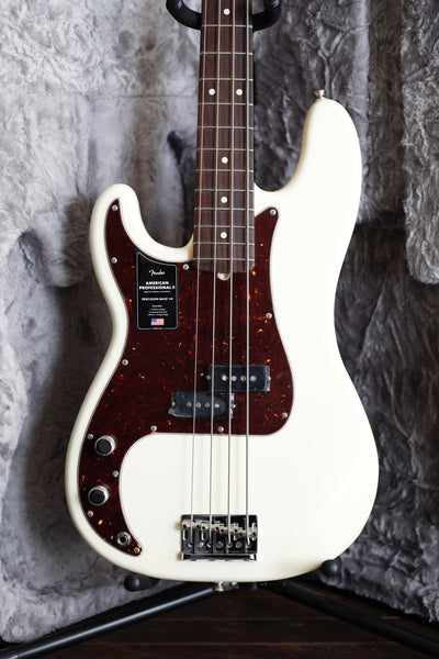 Fender American Professional II Jazz Bass Left-Handed Olympic White