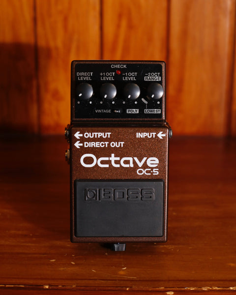 Boss OC-5 Octave Pedal Pre-Owned