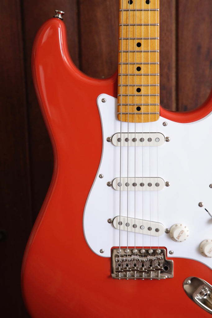 Squier Classic Vibe 50's Stratocaster Fiesta Red Electric Guitar