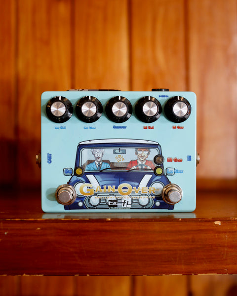 TEFI Vintage Lab GainOver British-Voiced Dual Overdrive Pedal
