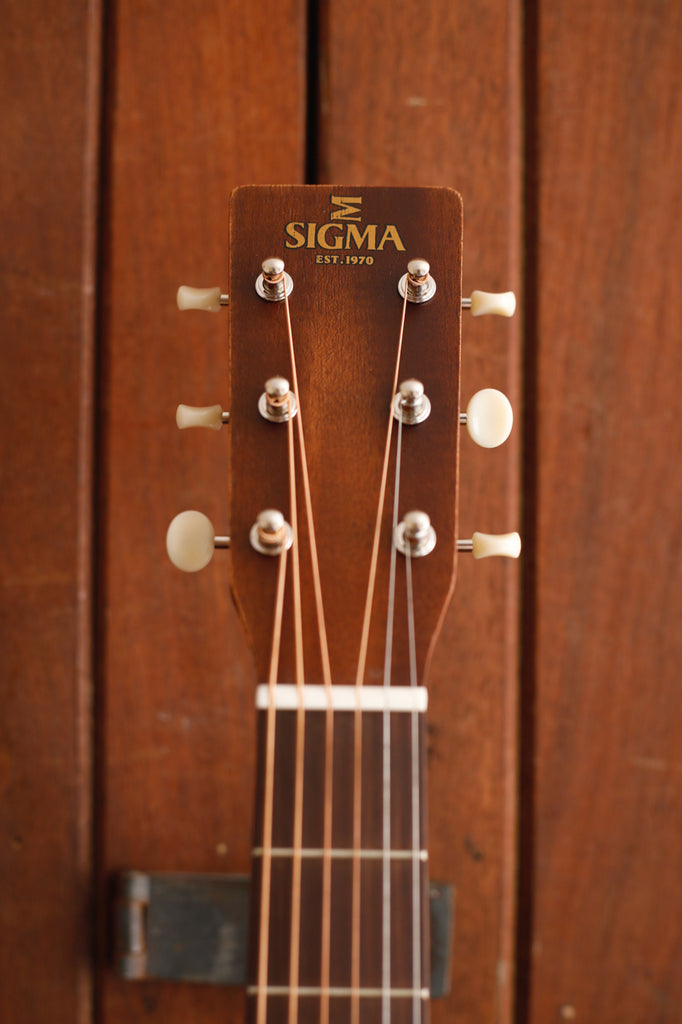 Sigma DM-15E Aged Mahogany Dreadnought Model Guitar