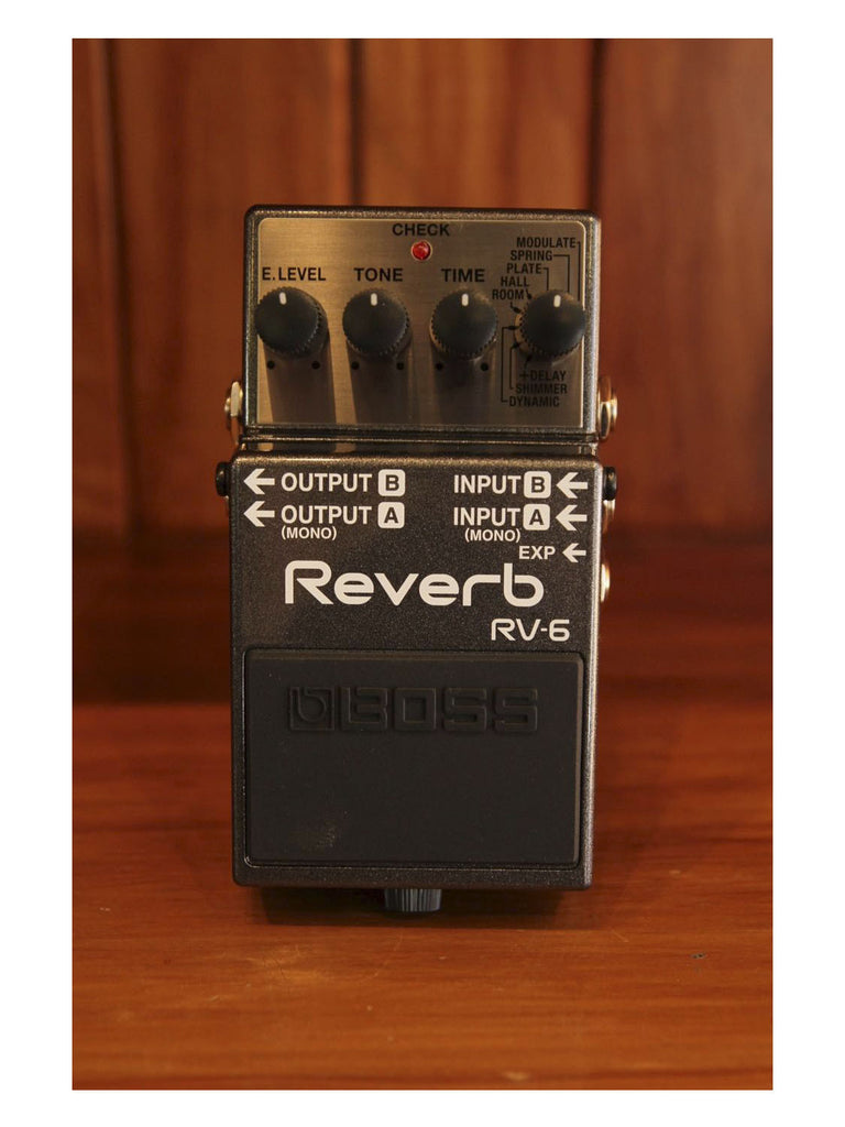 Boss RV-6 Reverb Pedal - The Rock Inn