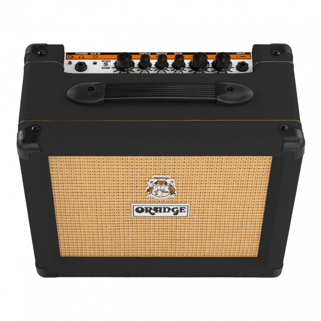 Orange Amplifiers Crush 20RT BK Black 20W 1x8 w/ Reverb & Tuner Guitar Combo Amp