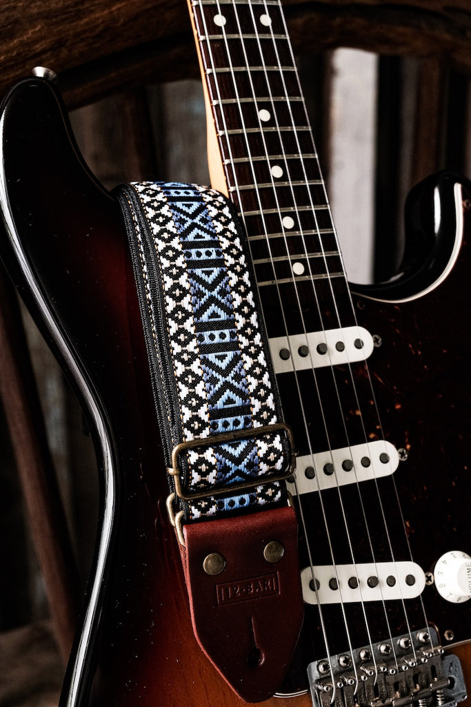 12 Bar Guitar - Rimba Handmade Traditional Guitar Strap