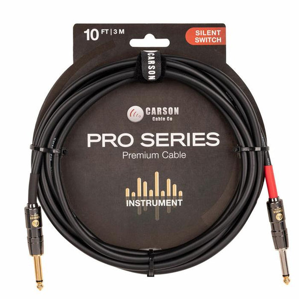 Carson Pro Series Instrument Premium Cable 10ft
