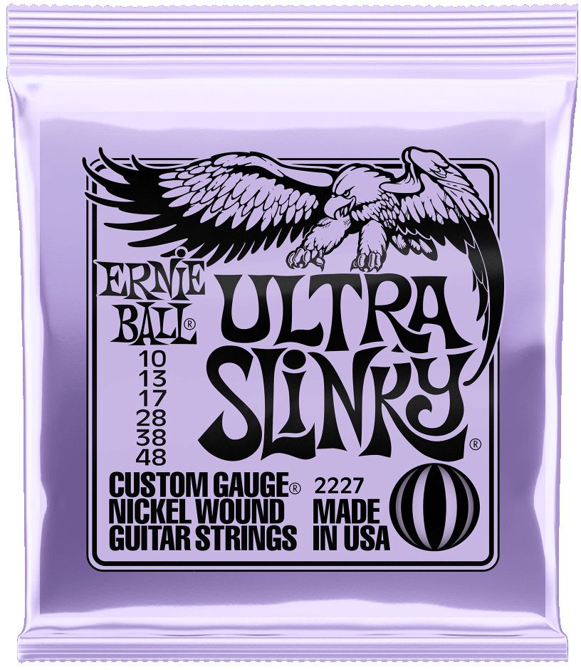 Ernie Ball 10-48 Nickel Ultra Slinky Electric Guitar Strings 2227