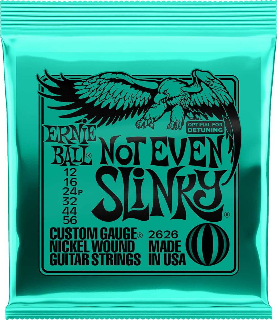 Ernie Ball 12-56 Nickel Not Even Slinky Electric Guitar Strings 2626