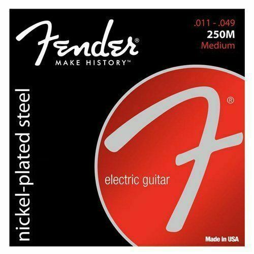Fender Super 250M Guitar Strings Nickel Plated Steel 11-49