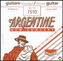 Savarez Argentine Gypsy Jazz Acoustic Guitar Strings 1510 Extra Light Loop End