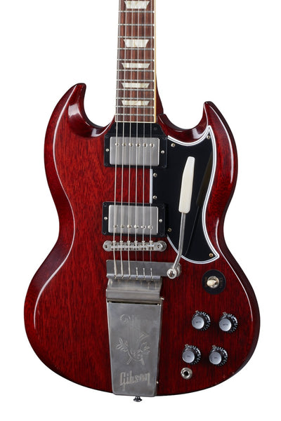 Gibson Custom Murphy Lab 1964 SG Standard With Maestro Vibrola Cherry Red Ultra Light Aged