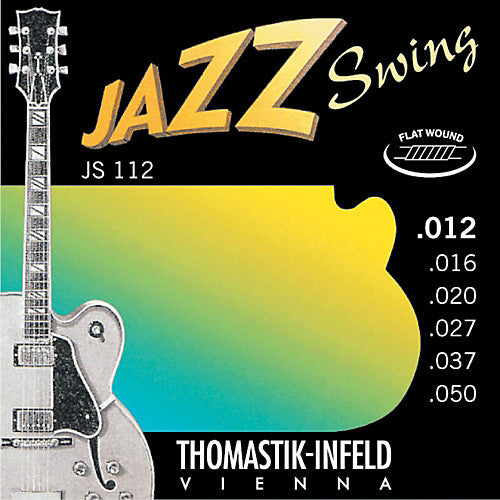 Thomastik Swing Series 12-50 Acoustic/Electric Jazz Guitar Strings JS112 Medium Light