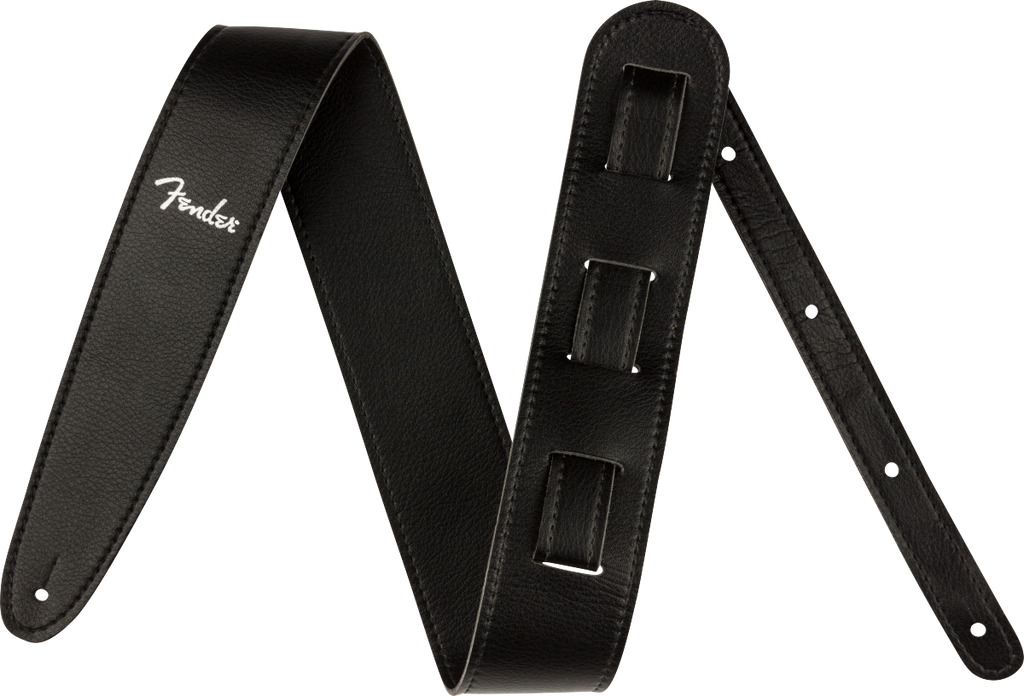 Fender Vegan Leather Strap Black